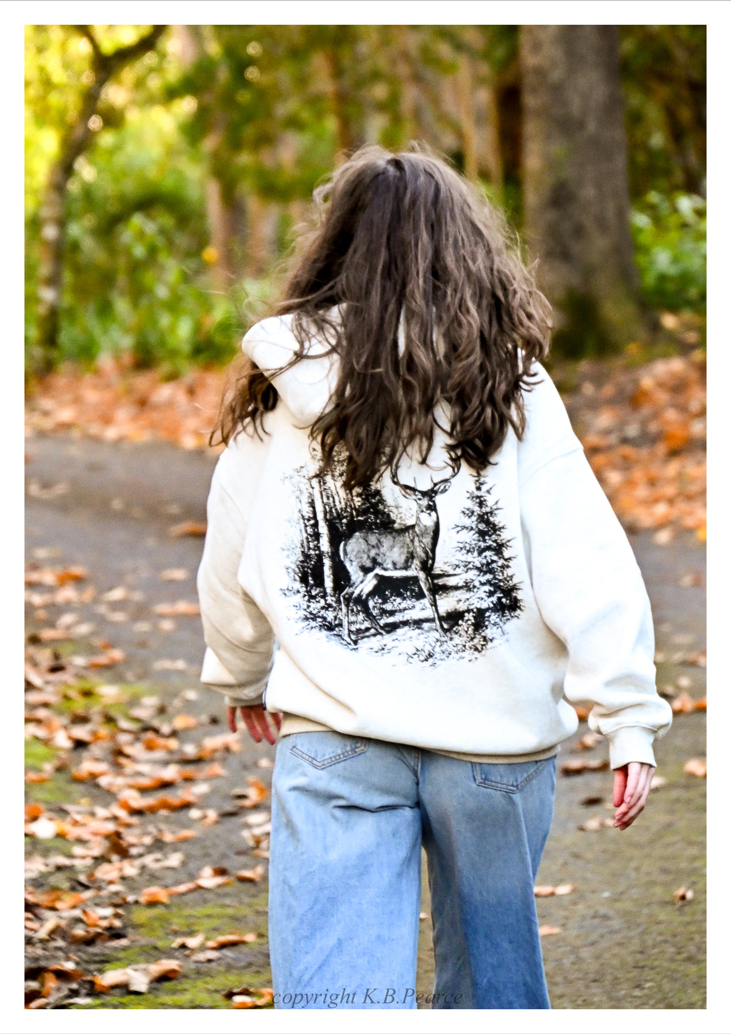 Classic Deer Graphic Hoodie