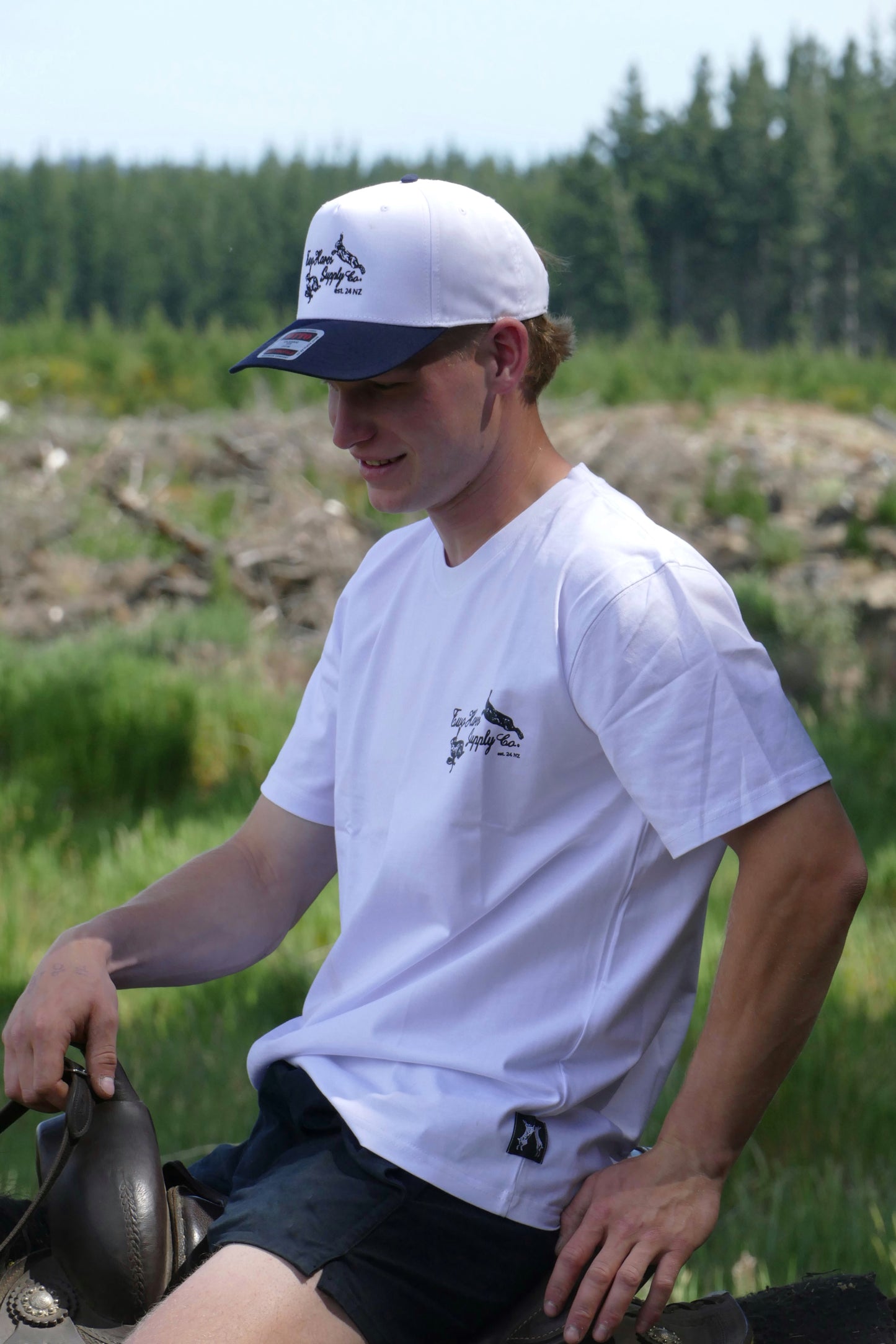 Vintage Logo White T-Shirt