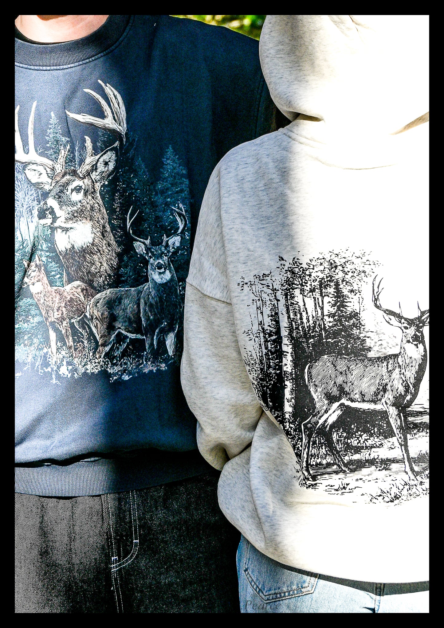 90s Deer Crewneck