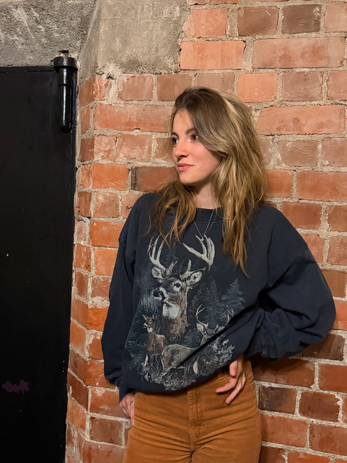 90s Deer Crewneck